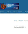 Journal Of The Entomological Research Society雜志