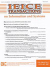 Ieice Transactions On Information And Systems雜志