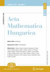 Acta Mathematica Hungarica雜志