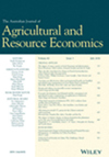 Australian Journal Of Agricultural And Resource Economics雜志