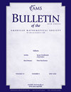 Bulletin Of The American Mathematical Society雜志