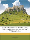 Journal Fur Die Reine Und Angewandte Mathematik雜志