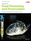 Journal Of Food Processing And Preservation雜志