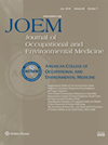 Journal Of Occupational And Environmental Medicine雜志