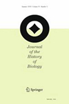 Journal Of The History Of Biology雜志