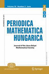 Periodica Mathematica Hungarica雜志