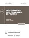 Programming And Computer Software雜志