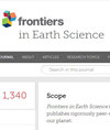 Frontiers In Earth Science雜志