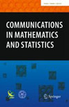 Communications In Mathematics And Statistics雜志