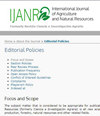 International Journal Of Agriculture And Natural Resources雜志