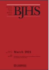 British Journal For The History Of Science雜志