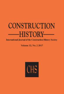 Construction History-international Journal Of The Construction History Society雜志