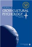 Journal Of Cross-cultural Psychology雜志