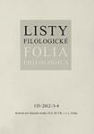 Listy Filologicke