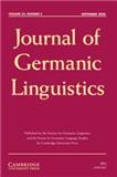 Journal Of Germanic Linguistics雜志