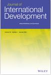 Journal Of International Development雜志