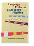 Language Problems & Language Planning雜志